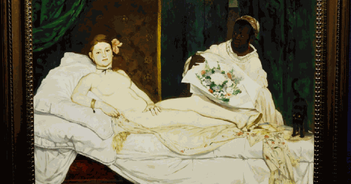 αναπαράσταση είναι η «Olympia» του Edouard Manet