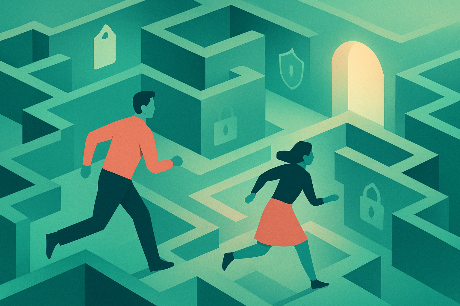 Shoppers lost in Black Friday maze