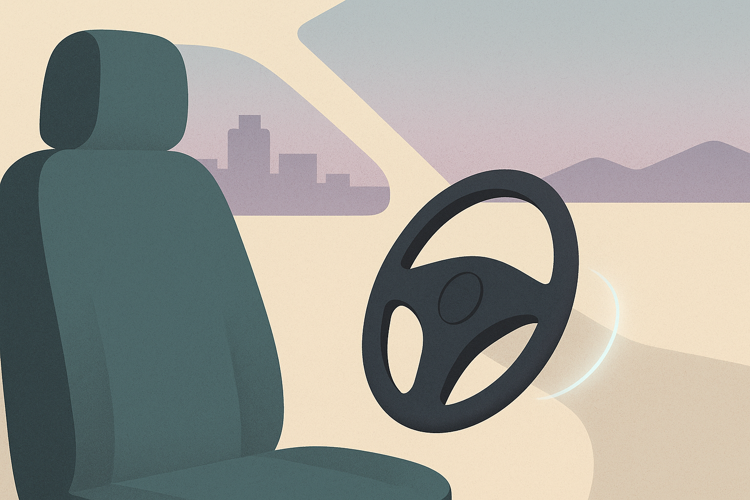 A car that is driverless