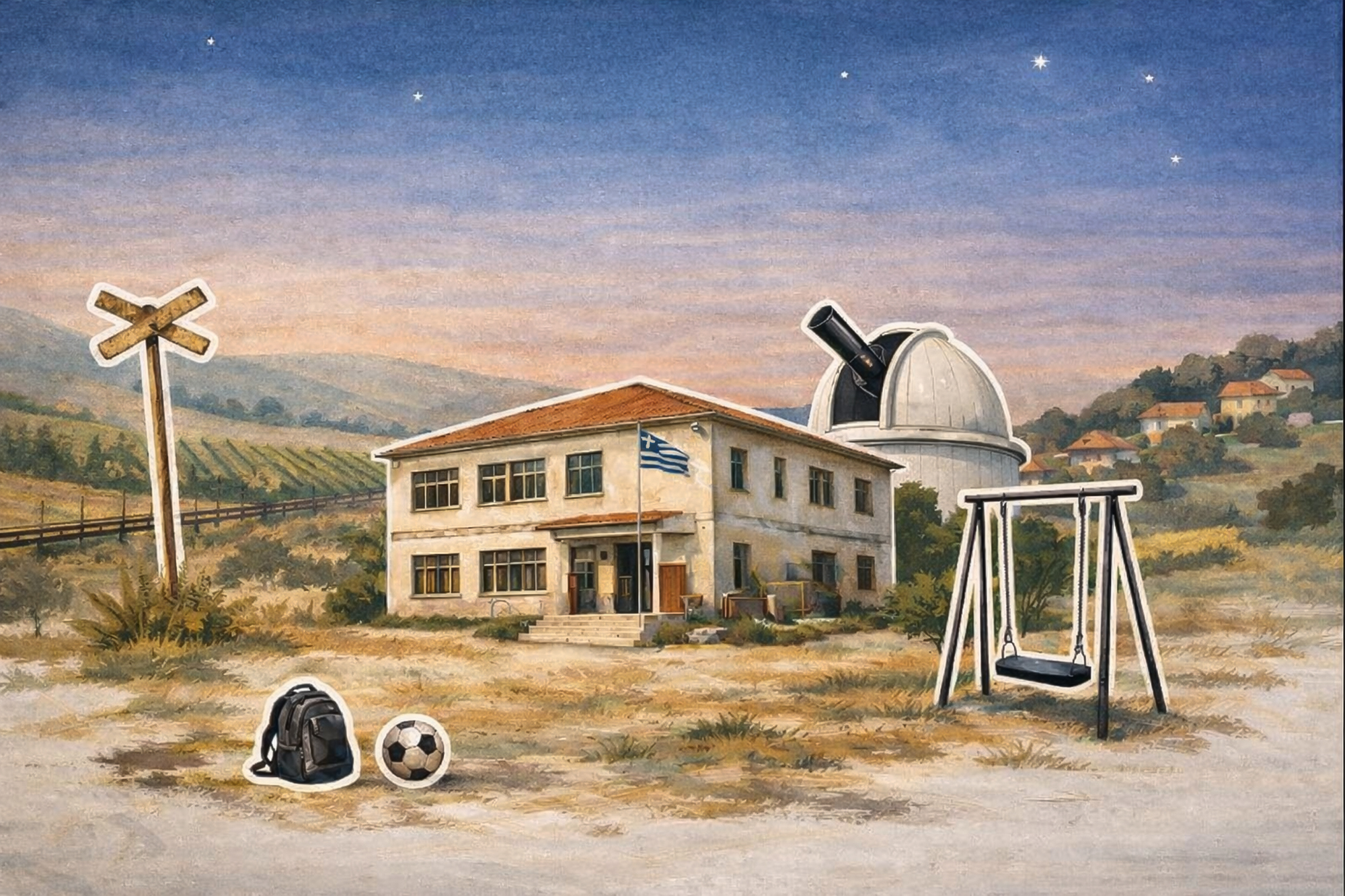 Σχολείο στον Νικηφόρο Δράμας